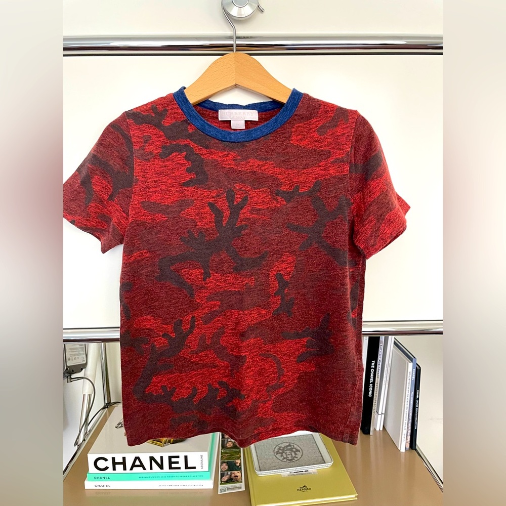 Burberry Kids camouflage T-shirt (100% Authentic, 4Y)